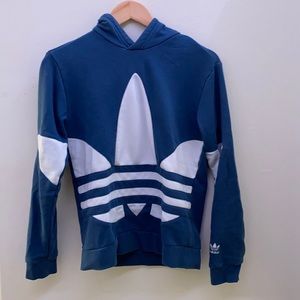 adidas Originals boys Big Trefoil Hoodie
